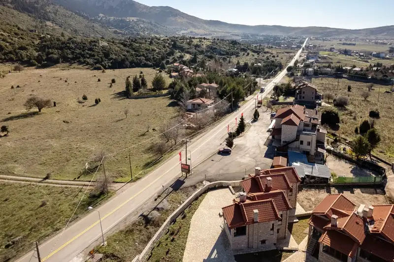 Elegant living space with mountain views at Le Mont Residence, Arachova